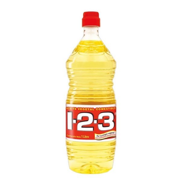 Aceite vegetal 1-2-3 500 ml